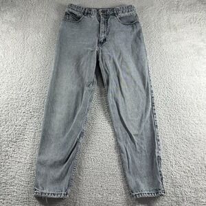 Vintage GUESS Jeans Mens 31x26 Acid Wash Distressing Thrashed Fade Loose Taper‎